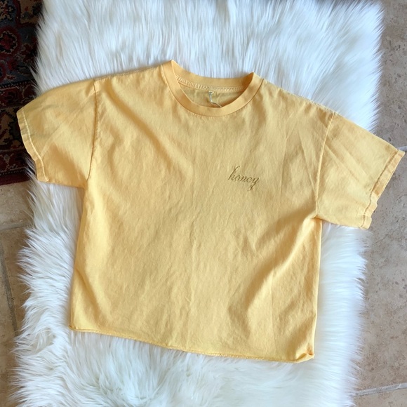 Brandy Melville Honey Tee - Picture 4 of 5